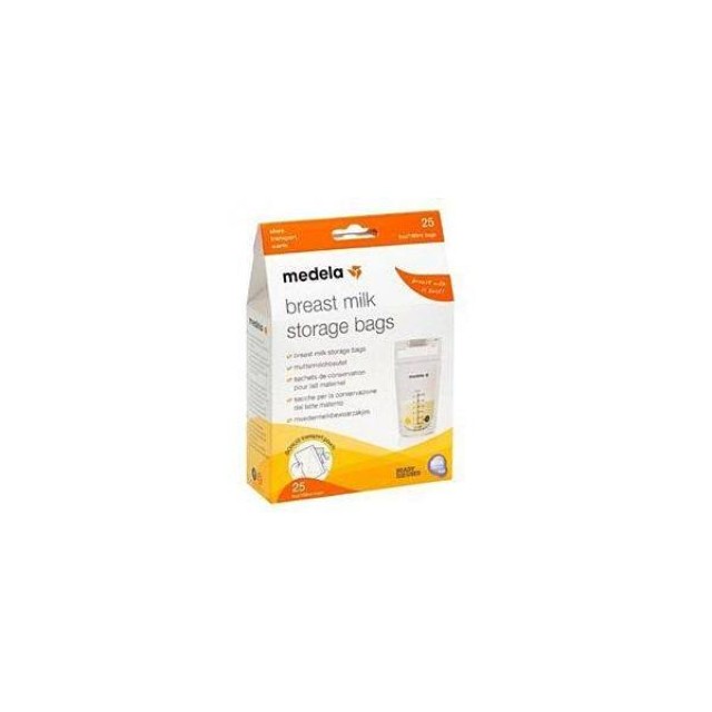 MEDELA Medela Σακουλάκια Αποθήκευσης Μητρικού Γάλακτος 25Τμχ
