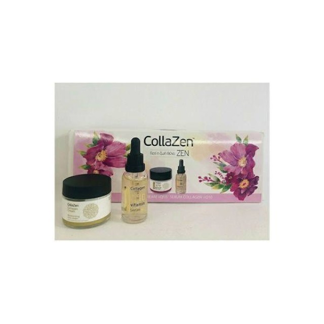Collazen Spring Collagen + Q10 Σετ Περιποίησης με Κρέμα Προσώπου και Serum