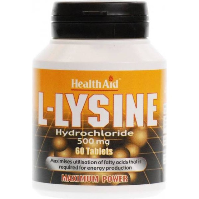 Health Aid L-Lysine 500mg 60Tabs