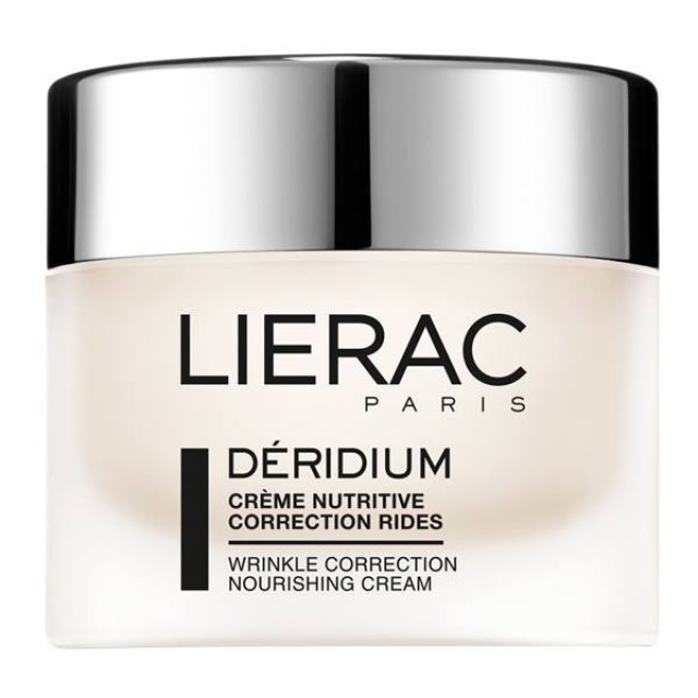 Lierac Deridium Wrinkle Correction Nourishing Cream, Κρέμα Θρέψης & Λείανσης Των Ρυτίδων Για Ξηρές & Πολύ Ξηρές Επιδερμίδες, 50m