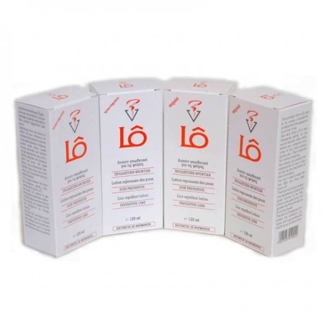 Lo Lice Repellent Lotion Απωθητική Λοσιόν για Ψείρες με εσπεριδοειδή, 120ml
