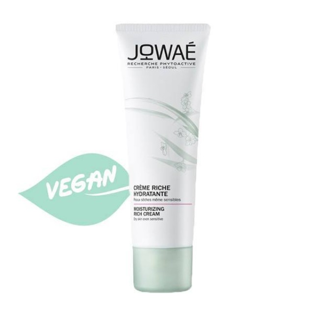 Jowae Moisturizing Rich Cream Πλούσια Ενυδατική Κρέμα Προσώπου - Vegan Friendly, 40ml