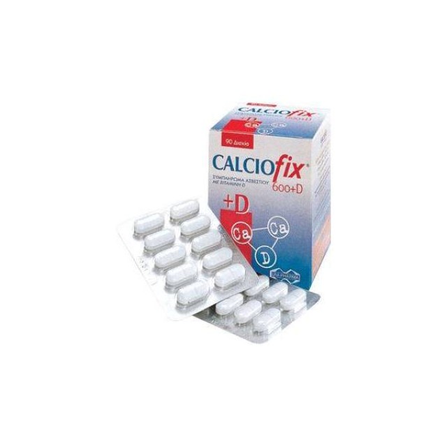 Calciofix 600mg + 200IU D3 90tabs