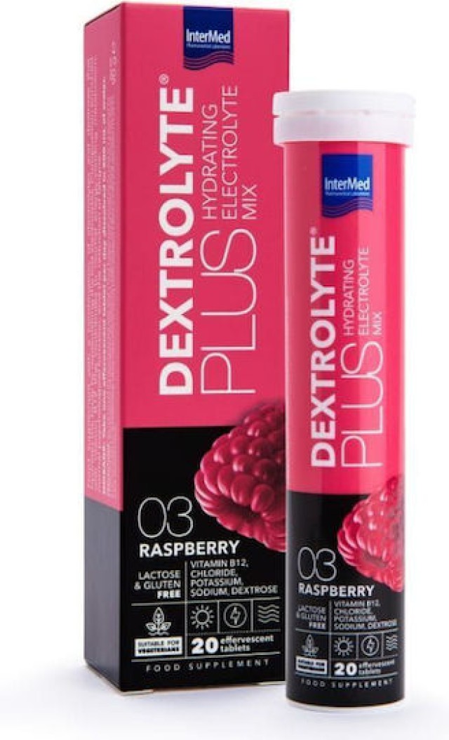 DEXTROLYTE PLUS RASPERRY