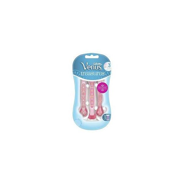 GILLETTE Venus Treasures Ξυραφάκια Μιας Χρήσης 3Τμχ
