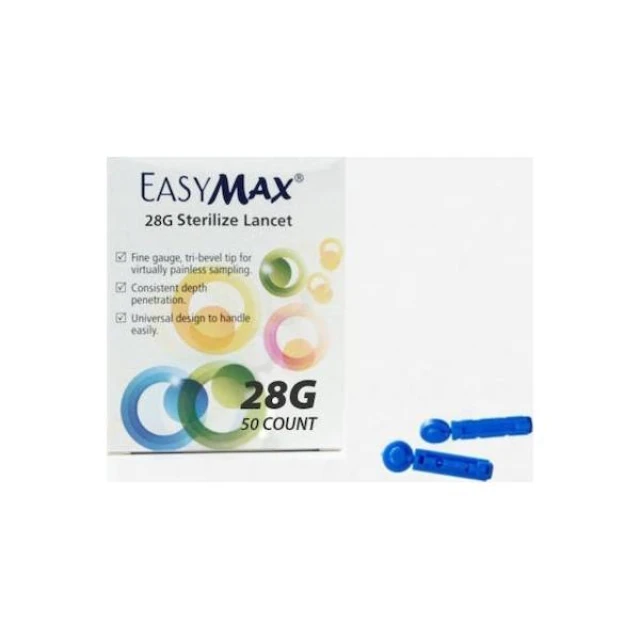 Heremco Easymax 28 Sterilized Lancet 50τμχ