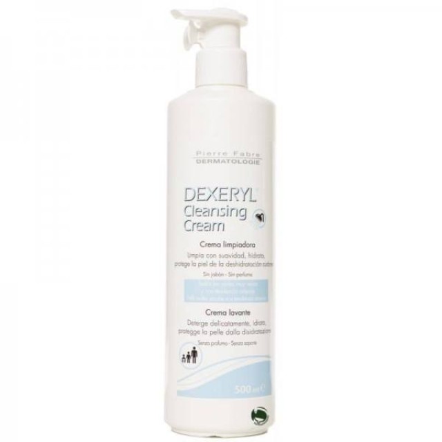 Pierre Fabre Dexeryl Cleansing Cream Κρέμα Καθαρισμού για πολύ Ξηρό με τάση Ατοπίας Δέρμα, 500gr
