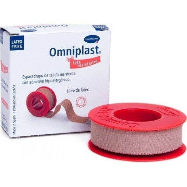 Hartmann Omniplast 5mx1,25cm Αυτοκόλλητη Ταινία Στερέωσης 1 Τεμάχιο