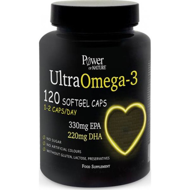 Power Health Power Of Nature Ultra Omega 3 120 μαλακές κάψουλες