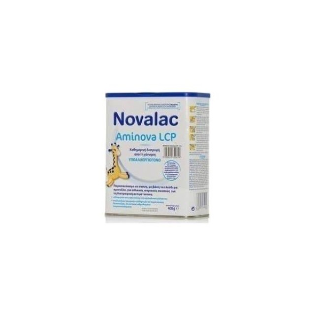 Novalac Aminova LCP Υποαλλεργιογόνο Παρασκεύασμα σε Σκόνη για βρέφη Άνω Των 6 Μηνών, 400gr
