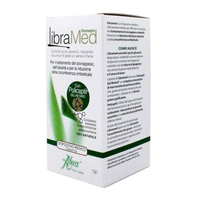Aboca Fitomagra Libramed Συμπλήρωμα Διατροφής για τον Έλεγχο Βάρους, 138 tabs