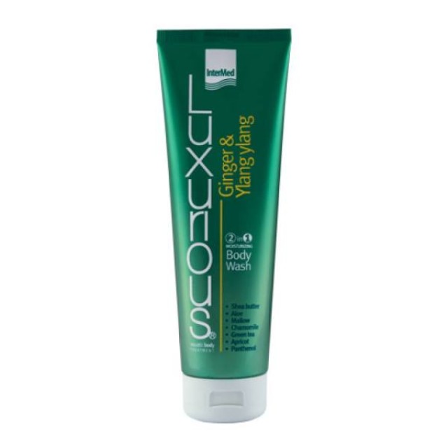 Intermed Luxurious Rich Moisturizing Body Wash Με Ginger & Ylang Ylang, Ενυδατικό Αφρόλουτρο Σώματος, 300ml