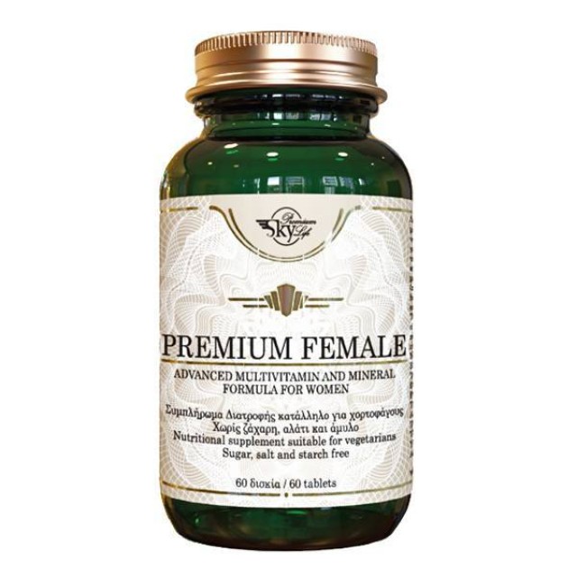 Sky Premium Life Female, Προηγμένη Φόρμουλα Πολυβιταμίνης & Μετάλλων Για Γυναίκες, 60 tabs