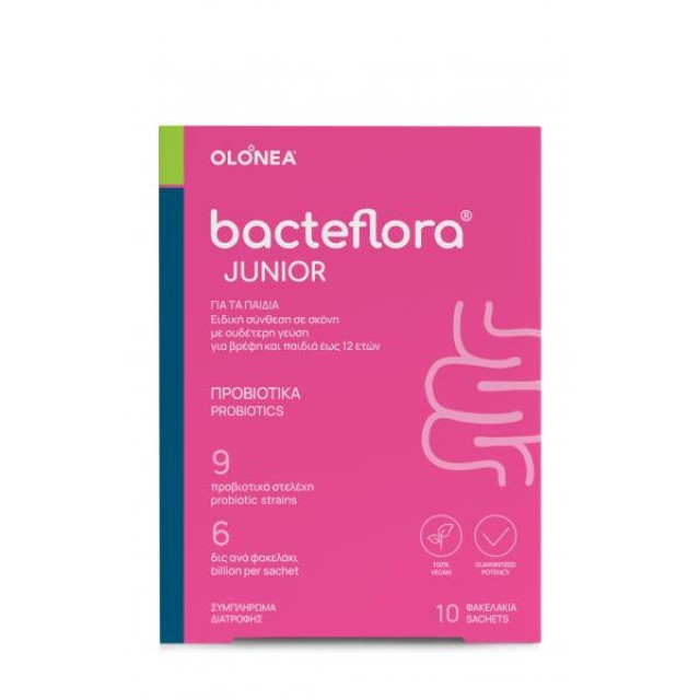OLONEA bacteflora® JUNIOR 10 φακελάκια