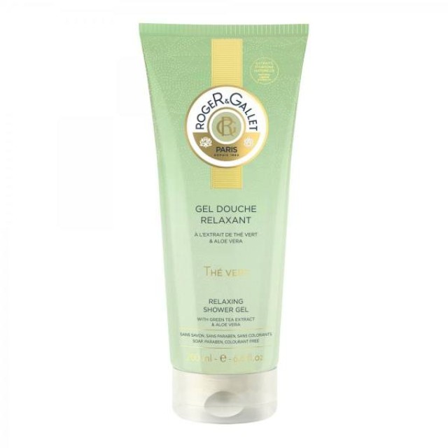 Roger & Gallet Green Tea Shower Cream Soothing, 200ml