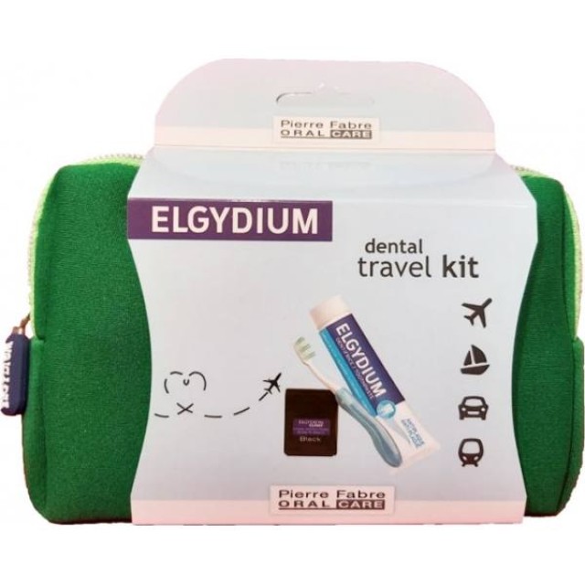 Elgydium Elgydium Dental Travel Kit Πράσινο 1τεμάχιο