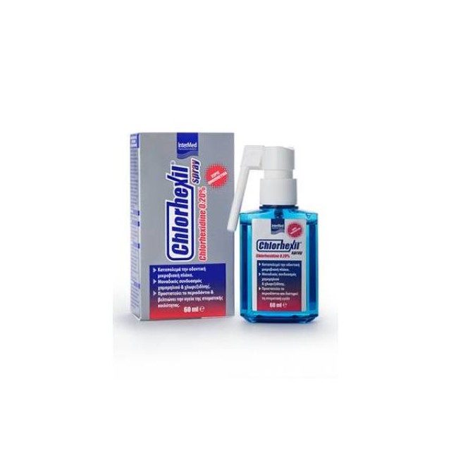 Intermed Chlorhexil ® 0.20% Spray Αντισηπτικό Στοματικό Σπρέι, 60 ml
