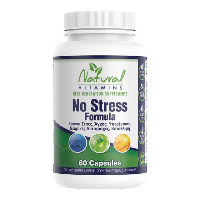 NATURAL VITAMINS NO STRESS 60 CAPS