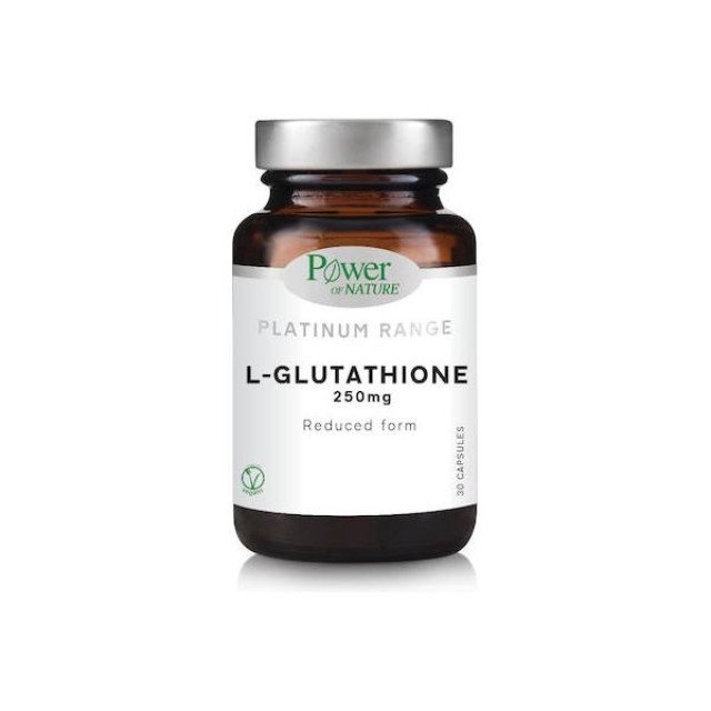 Power Of Nature Platinum Range L-Glutathione 250mg 30 κάψουλες