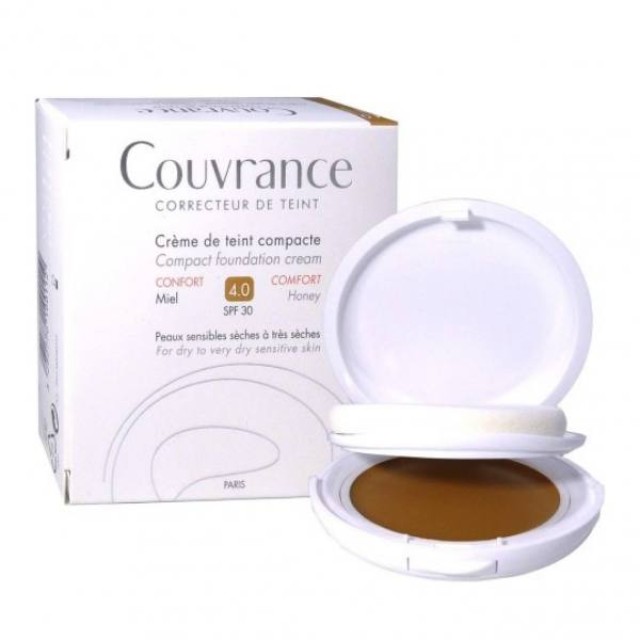AVENE Couvrance Compact Cream for Dry-Very Dry Skin 4.0 Miel Spf30 10gr