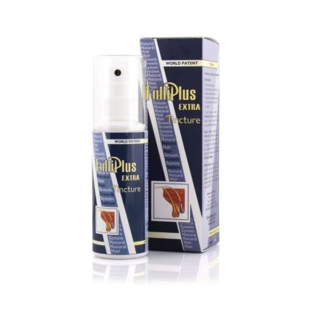 Folliplus Extra Tincture Αποτελεσματική Λοσιόν που προλαμβάνει & καταπολεμάει τα Συμπτώματα της Αλωπεκίας & της Τριχόπτωσης, 100
