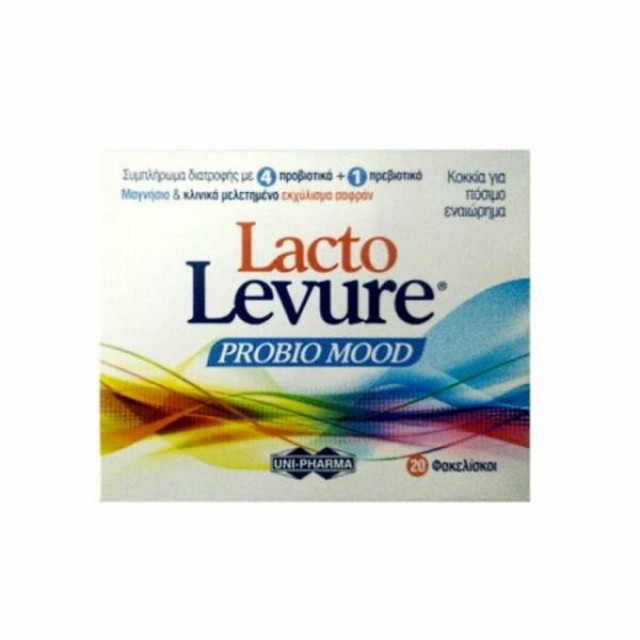 Uni-Pharma LactoLevure Probio Mood Προβιοτικά 20 φακελίσκοι