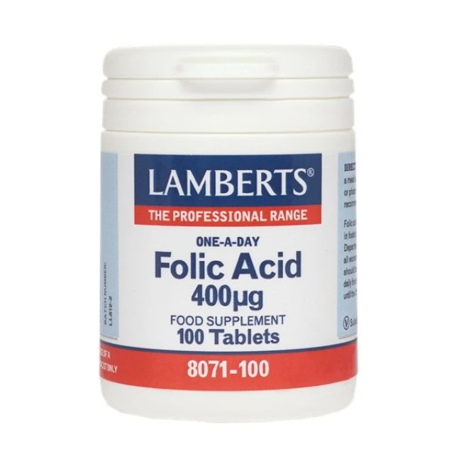 LAMBERTS - Folic Acid 400μg | 100 tabs