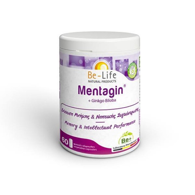 Be-Life Mentagin & Ginkgo Biloba 60caps