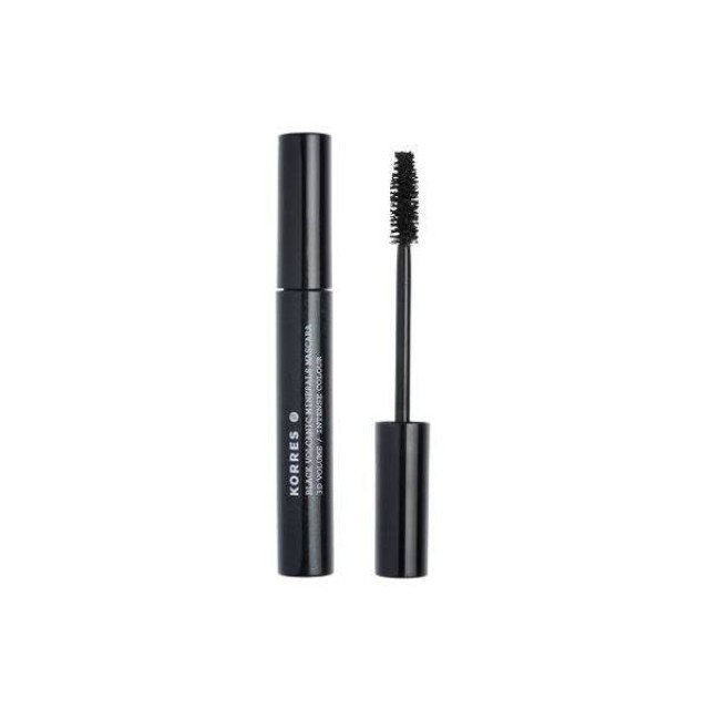 KORRES Black Volcanic Minerals Mascara 2 Brown 3d Volume