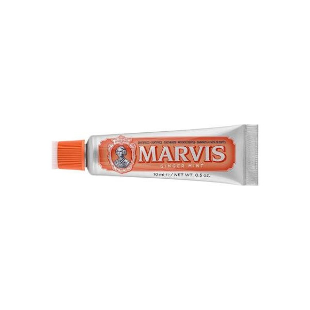 Marvis Οδοντόκρεμα για Λεύκανση , Πλάκα & Τερηδόνα Ginger Mint 10ml