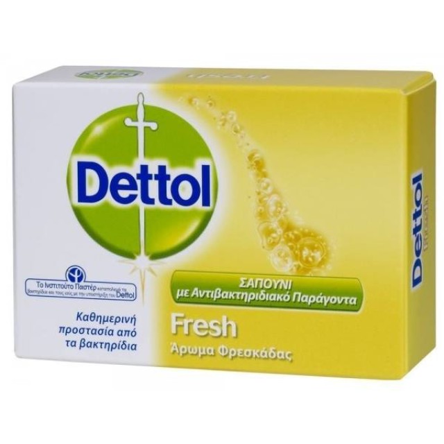 DETTOL Soap Fresh, Μπάρα Σαπουνιού,100 gr
