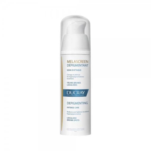 Ducray Melascreen Soin d Attaque Intense Depigmenting Care Εντατική Αγωγή κατά των Εντοπισμένων Δυσχρωμιών, 30ml