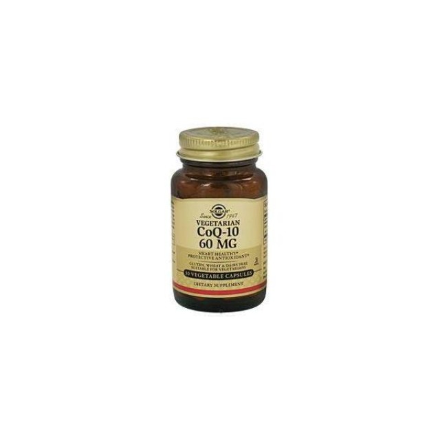 SOLGAR Coenzyme Q-10 60mg Veg.caps 30s