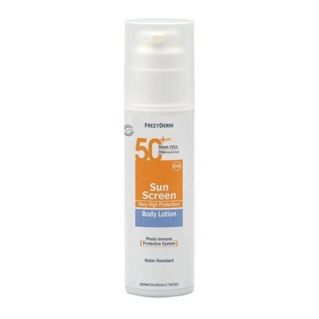 FREZYDERM Sunscreen Body Lotion Spf 50+ (Αντηλιακο Σωματος) 150ml