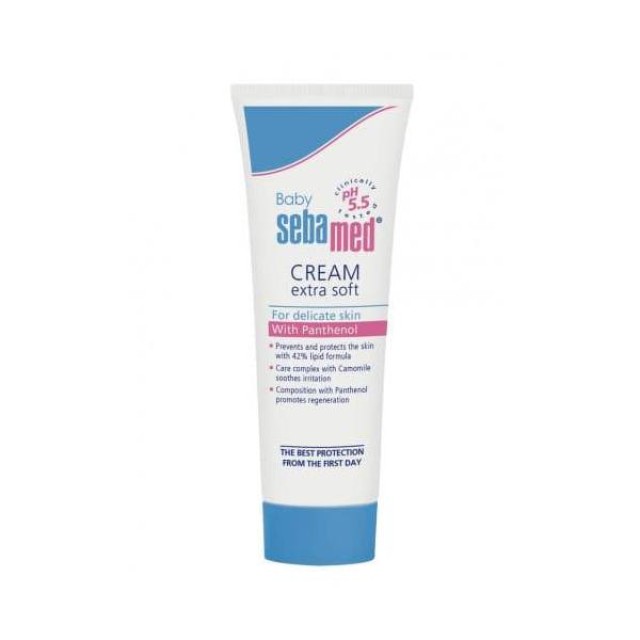 SEBAMED Baby Soft Cream Βρεφική Ενυδατική, Αντιερεθιστική κρέμα, 200ml