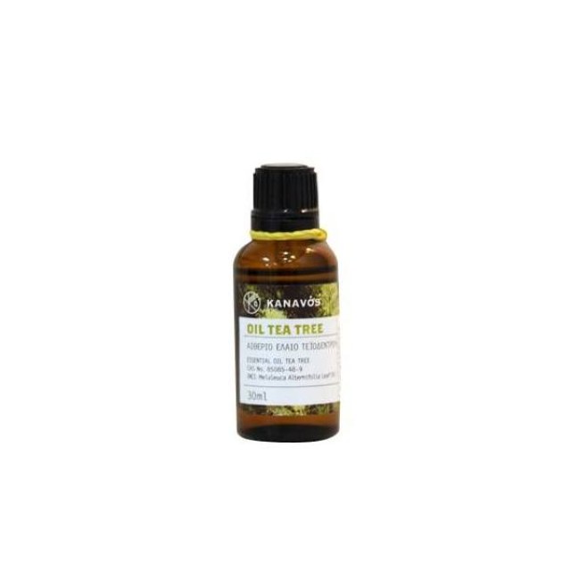 Kanavos Tea Tree Essential Oil Αιθέριο Έλαιο Τεϊόδεντρο, 30ml