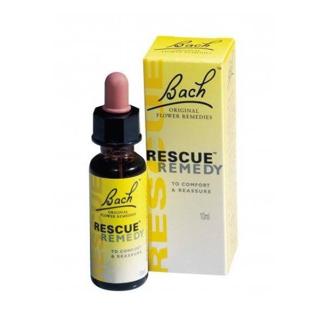 BACH REMEDIES Power Health Dr. Bach Rescue Remedy Ανθοΐαμα σε Σταγόνες για τη Διαχείριση του Άγχους, 10ml