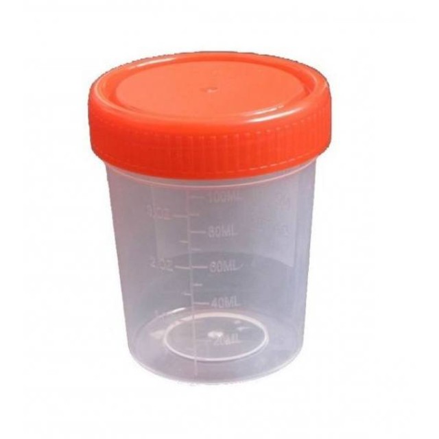 Test Δοχείο Συλλογής Κοπράνων Αποστειρωμένο, 60ml