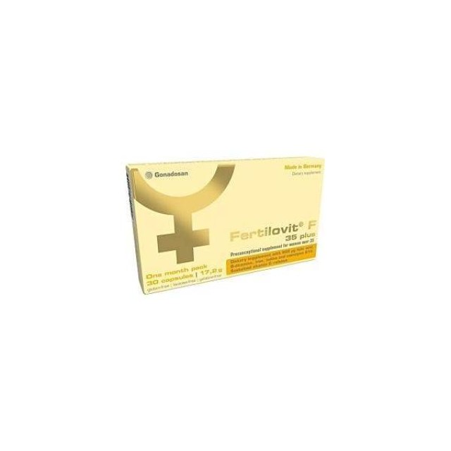 Fertilovit F 35 plus Καλύτερη Ποιότητα Ωαρίων 30Caps