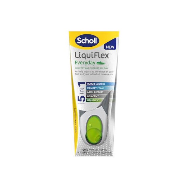Scholl Liquiflex Everyday Ανατομικοί Πάτοι Παπουτσιών