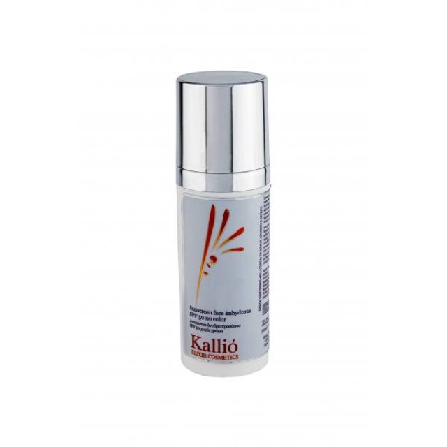 Kallio, Αντιηλιακό άνυδρο προσώπου SPF 50 χωρίς χρώμα  50ml
