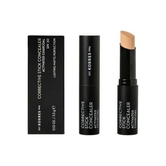 Korres Corrective Concealer Activated Charcoal SPF30 ACS3 3.5gr