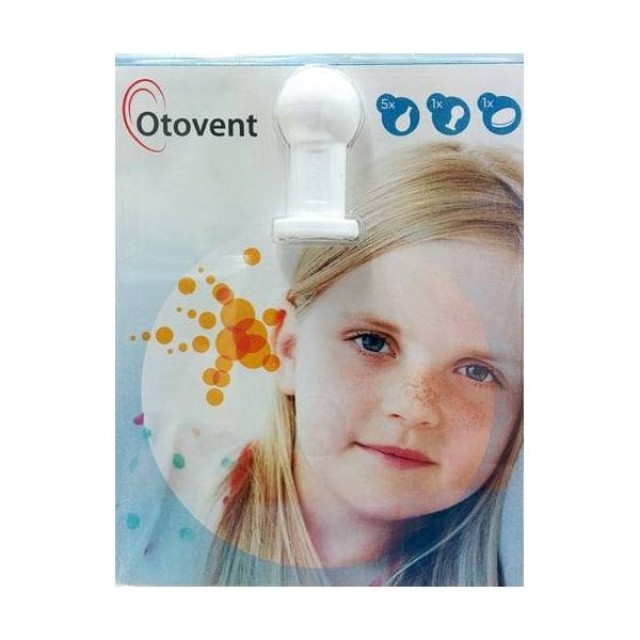 Otovent Kit Αυτοεμφύσησης, 1 συσκευή x 1 θήκη x 5 μπαλονάκια
