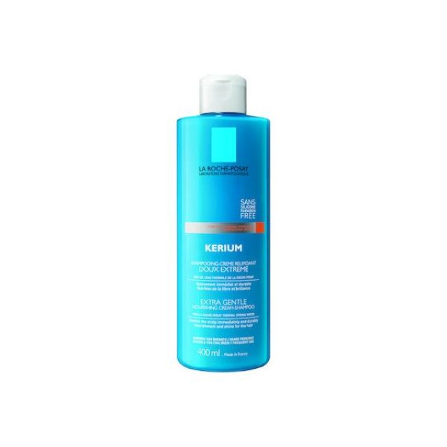 La Roche Posay Kerium Doux Extra Gentle Cream Shampoo For Dry Hair 400ml