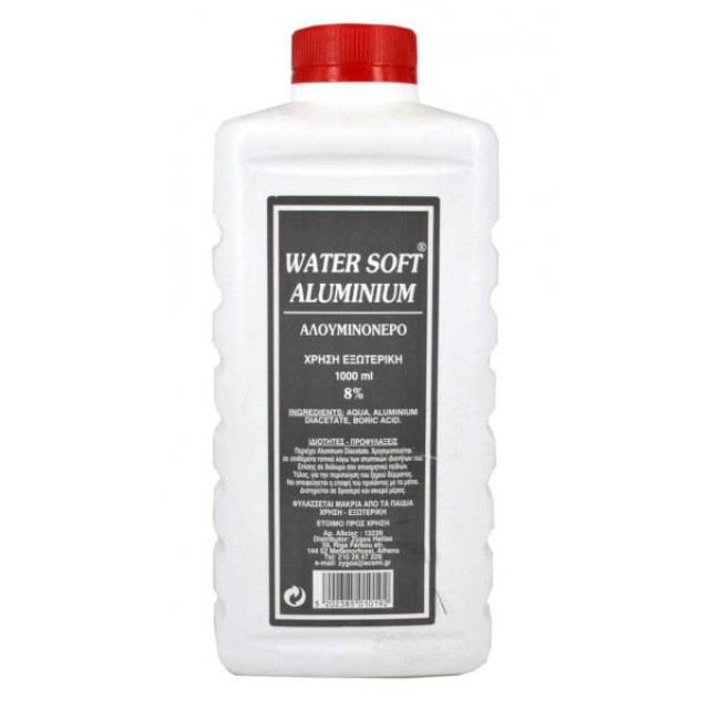 Syndesmos Water Soft Aluminium 8% Αλουμινόνερο, 1L