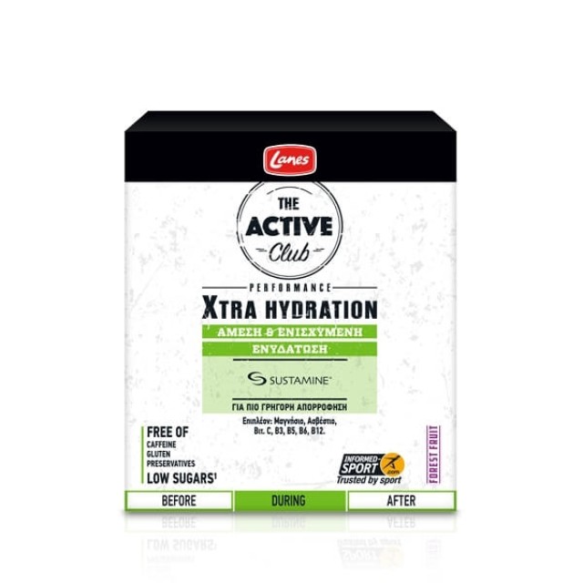 LANES - The Active Club Xtra Hydration Forest Fruit | 20tabs