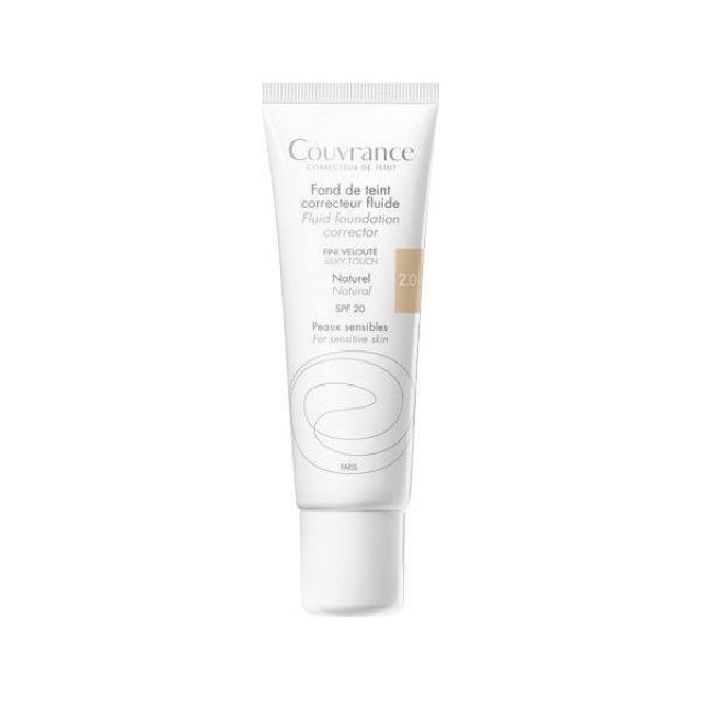 AVENE Couvrance Fond De Teint Correcteur Fluide Naturel 2.0 Spf20 30ml