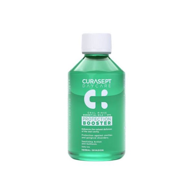 Curasept Daycare Protection Booster Στοματικό Διάλυμα Ηerbal Invasion 500ml