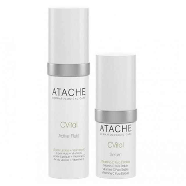 ATACHE C Vital Set Active (Serum 15ml + Fluid 30ml), 45ml