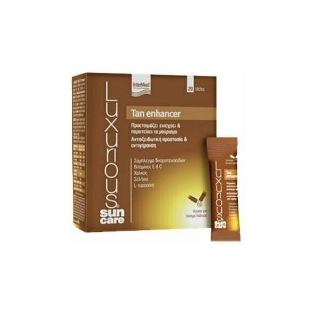 Intermed Luxurious Suncare Tan Enhancer 20 φακελίσκοι Apricot